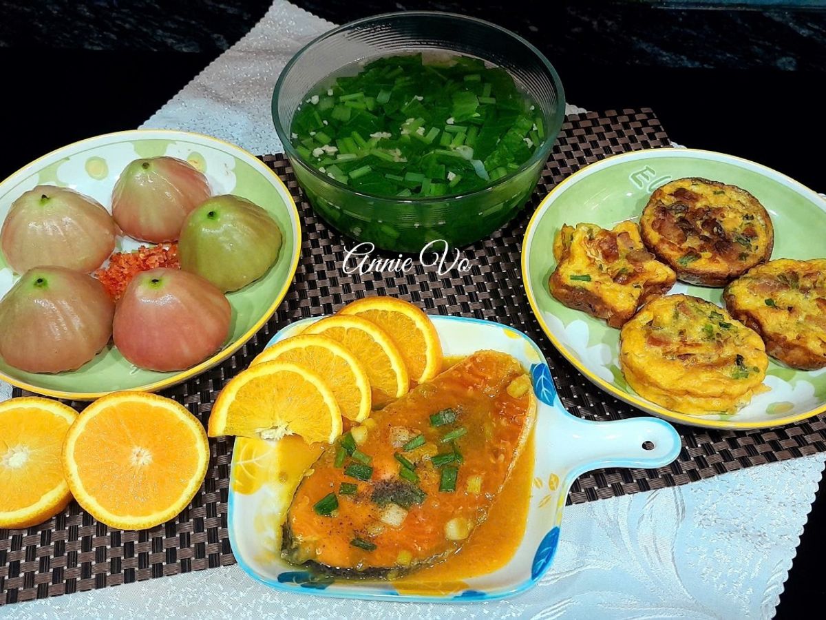 Cơm nhà nhiều màu sắc
