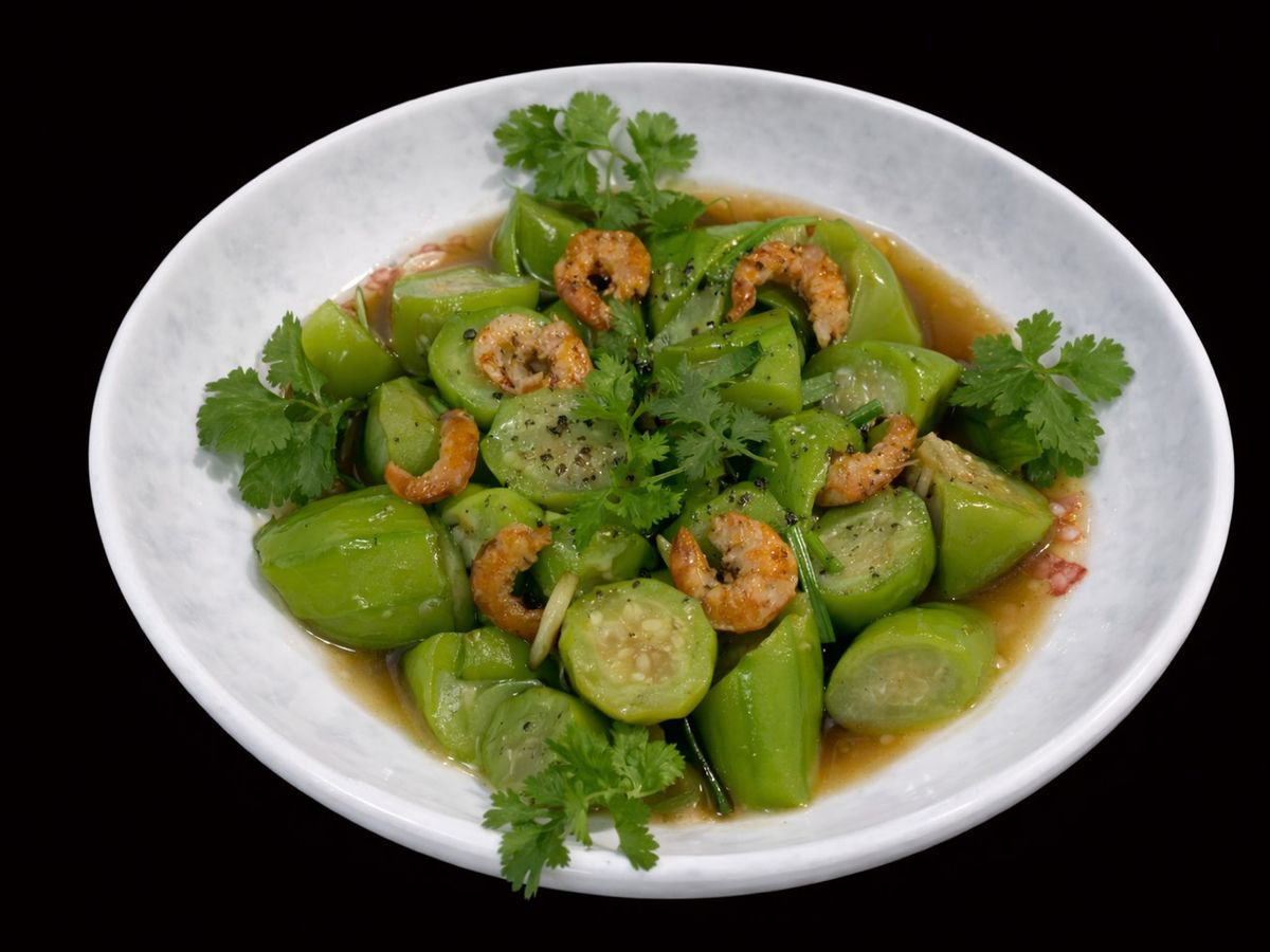 SP.0881 - Mướp Hương Xào Tôm Khô