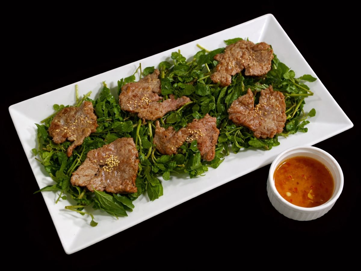 SP.0998 - Bò Áp Chảo Cải Son