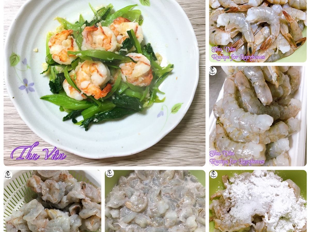 Mẹo sơ chế để có món tôm giòn mọng
