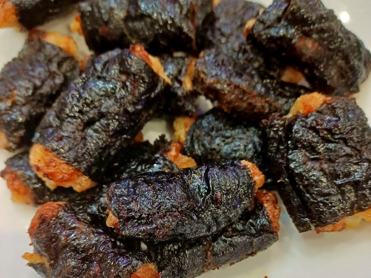 Rong biển cuộn tôm, thịt