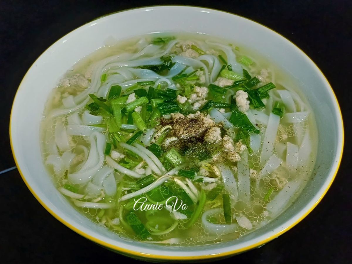 Phở thịt bằm
