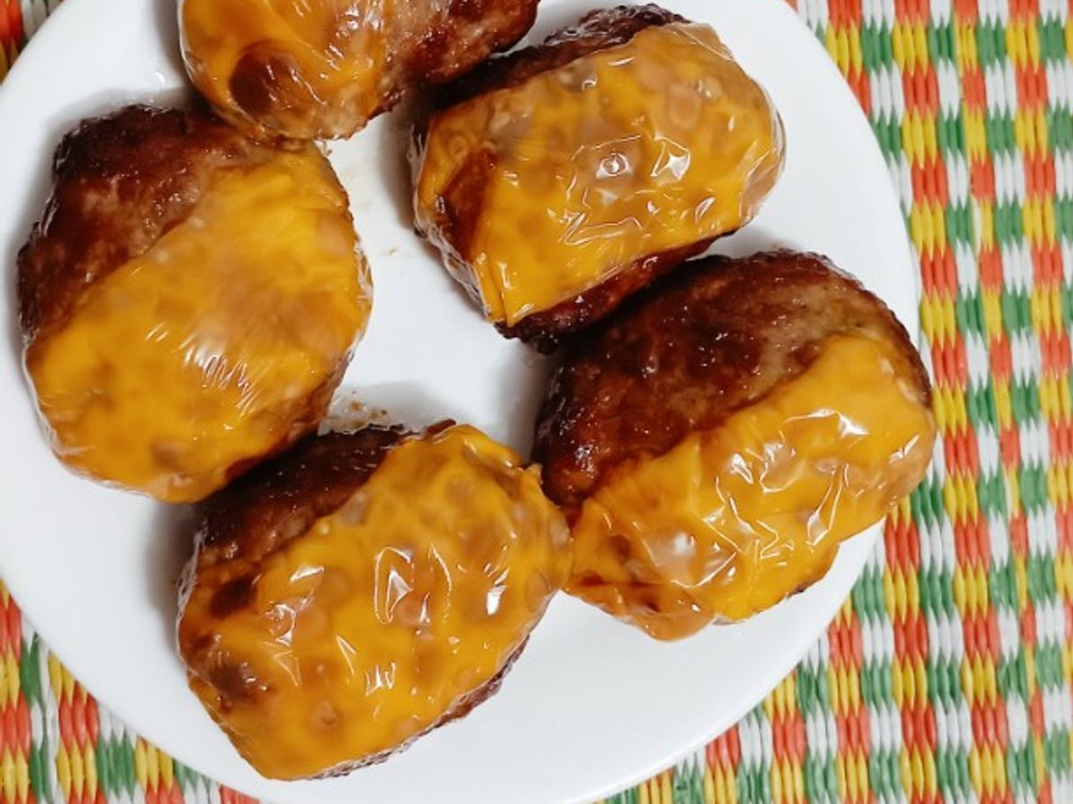 Thịt bò viên nướng phomai bằng nckd