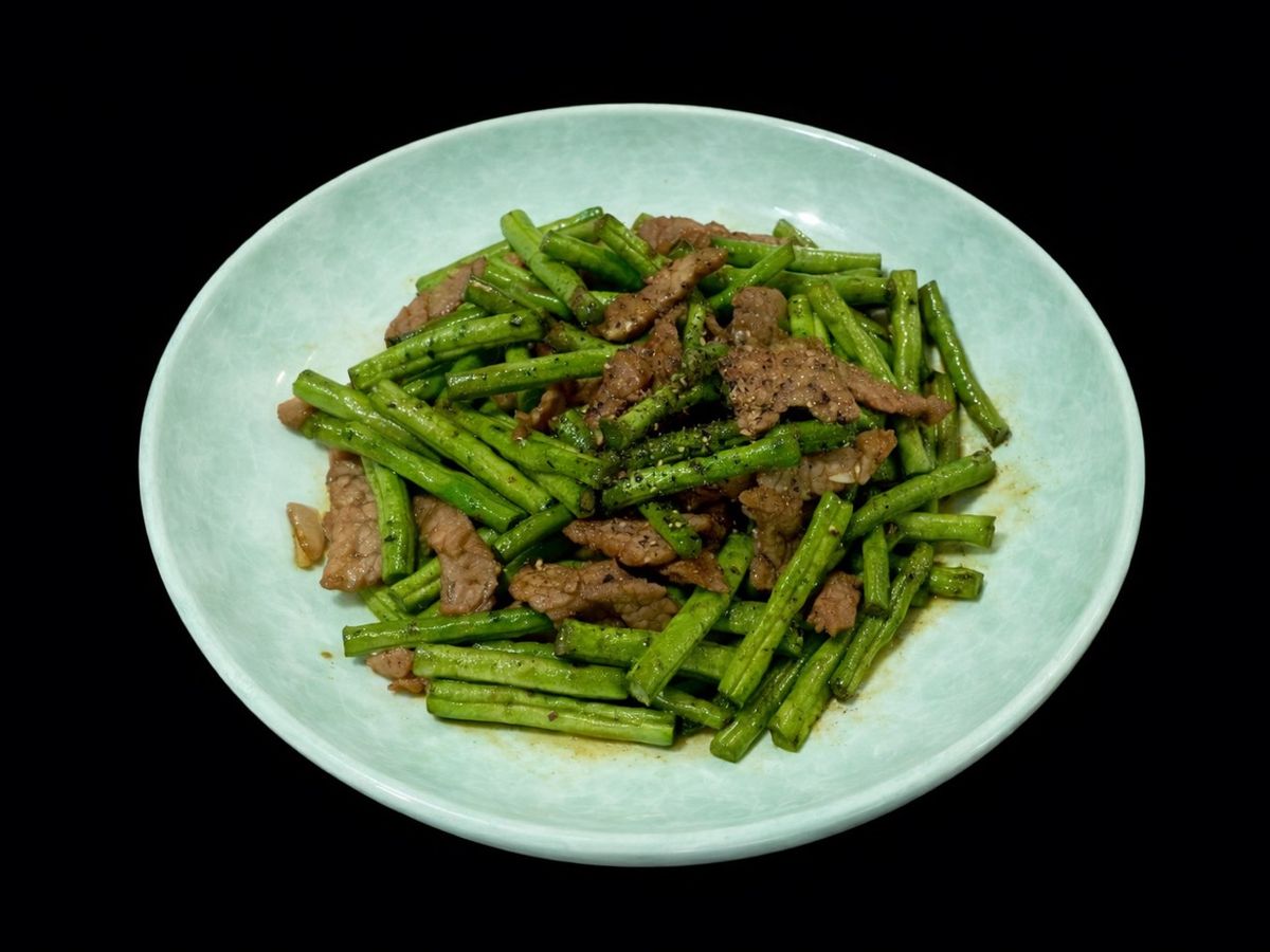 SP.0946 - Bò Xào Đậu Đũa Teriyaki