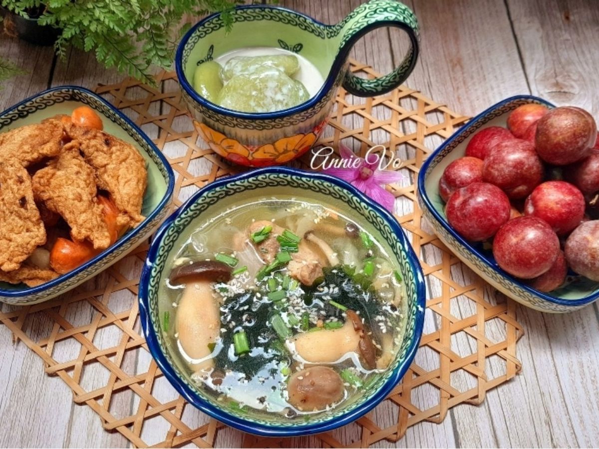 Cơm nhà nhiều màu sắc hài hòa