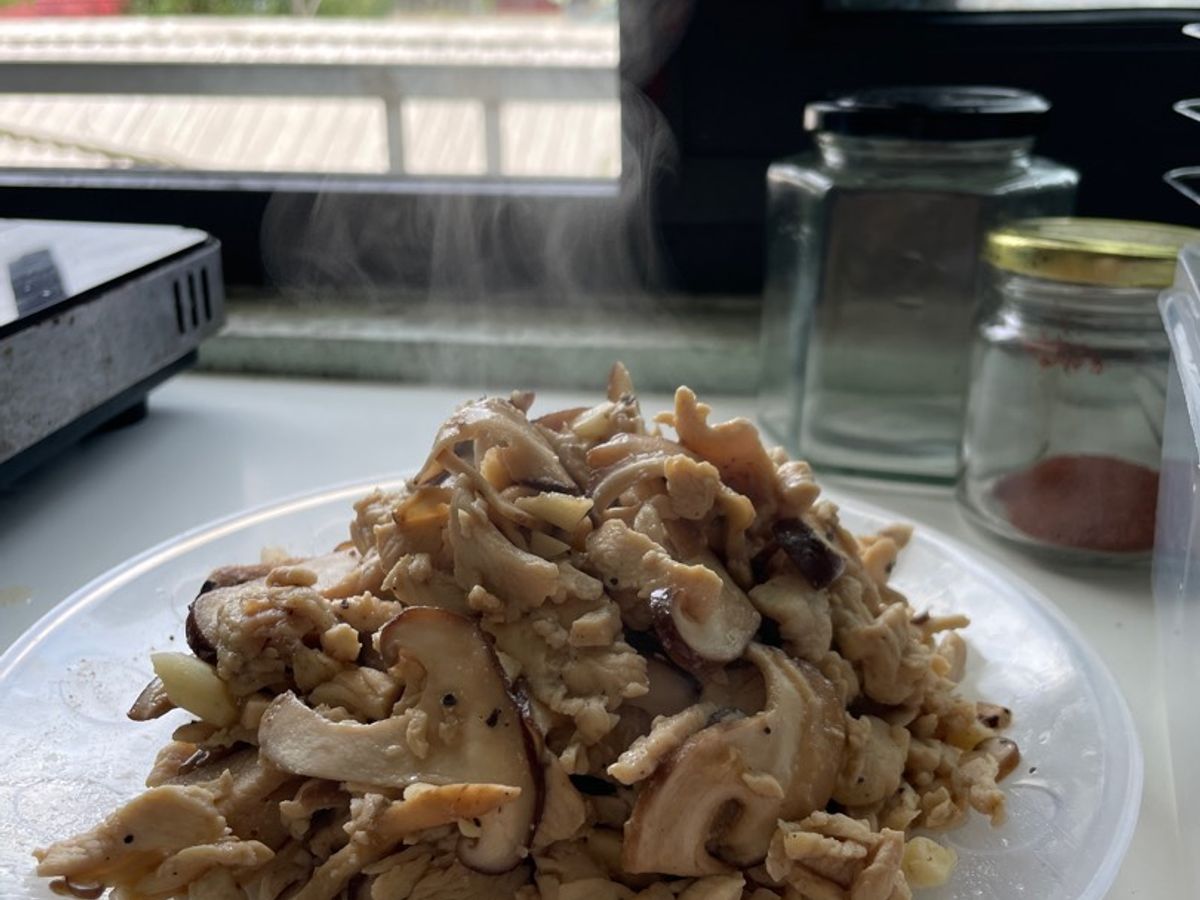 Gà Xào Nấm Truffle!!!!