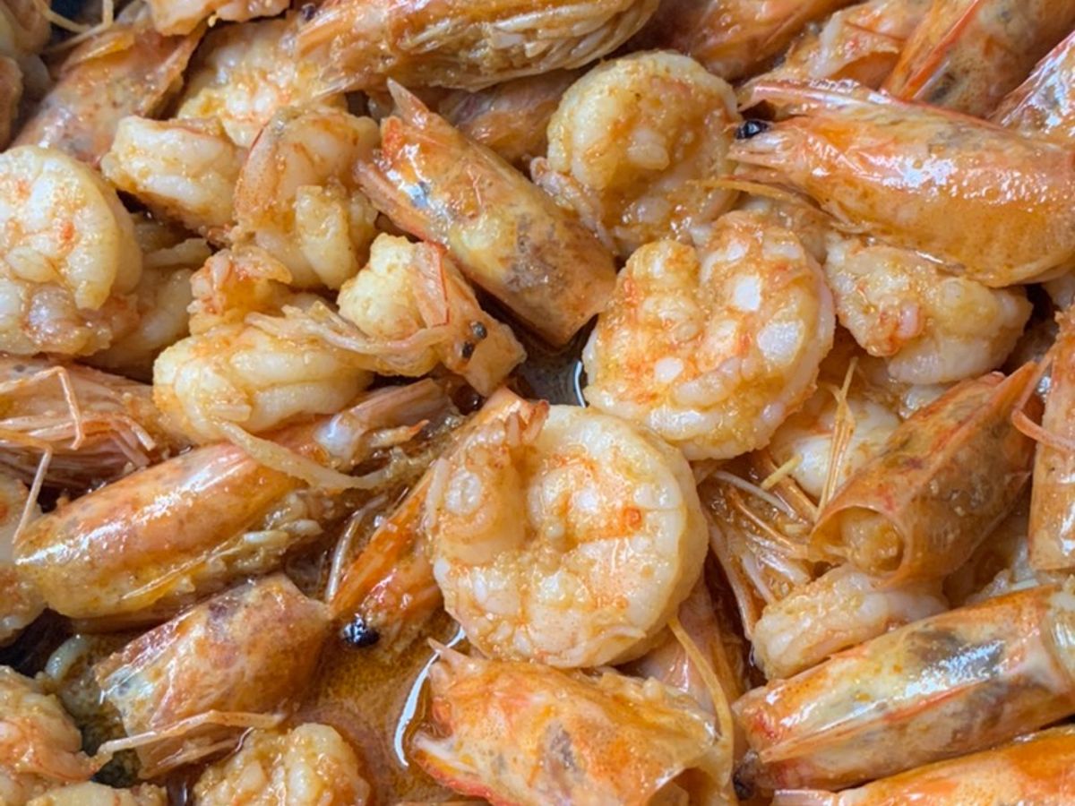 Tôm rim mặn ngọt