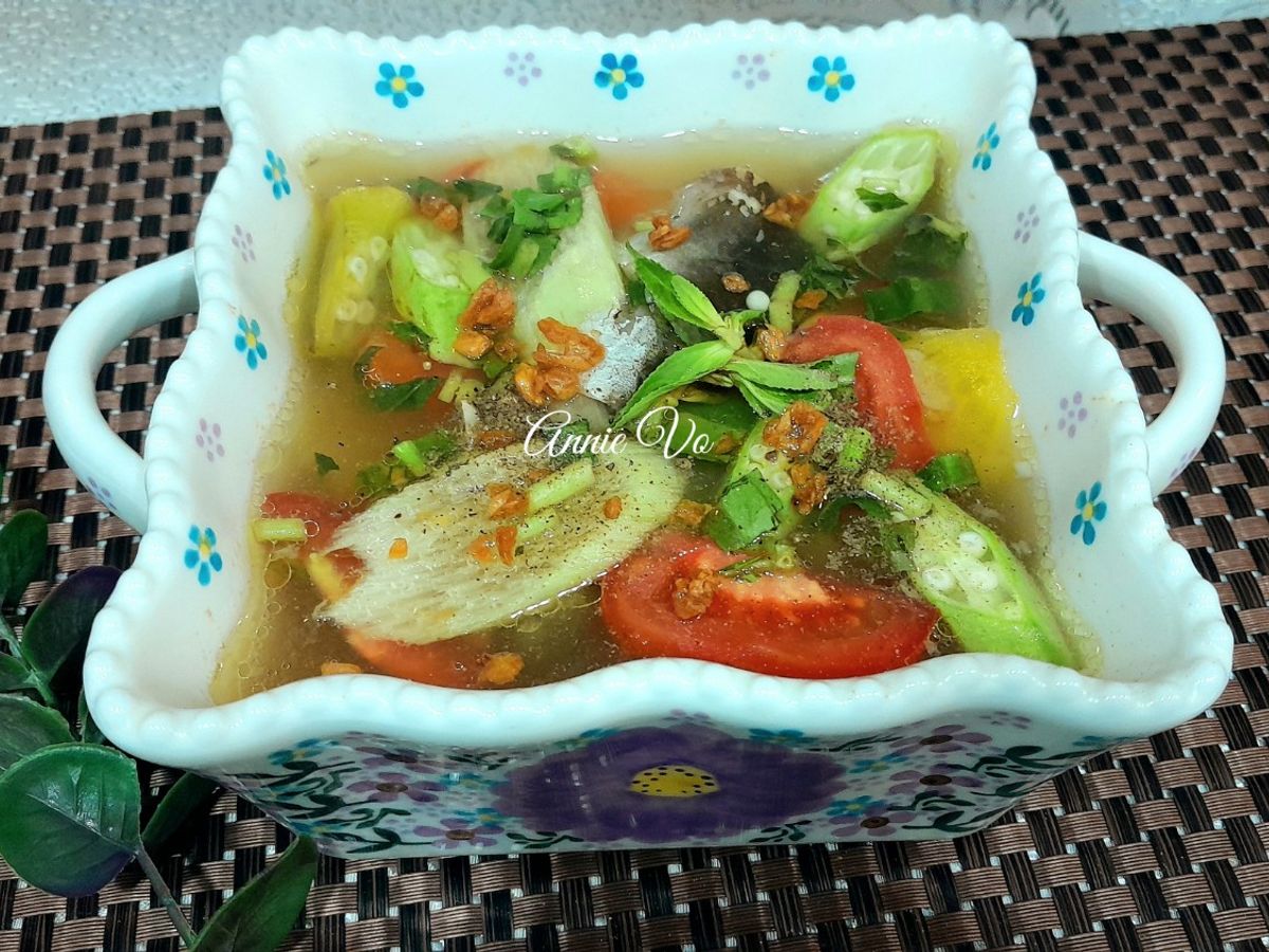 Canh chua đầu cá bông lau