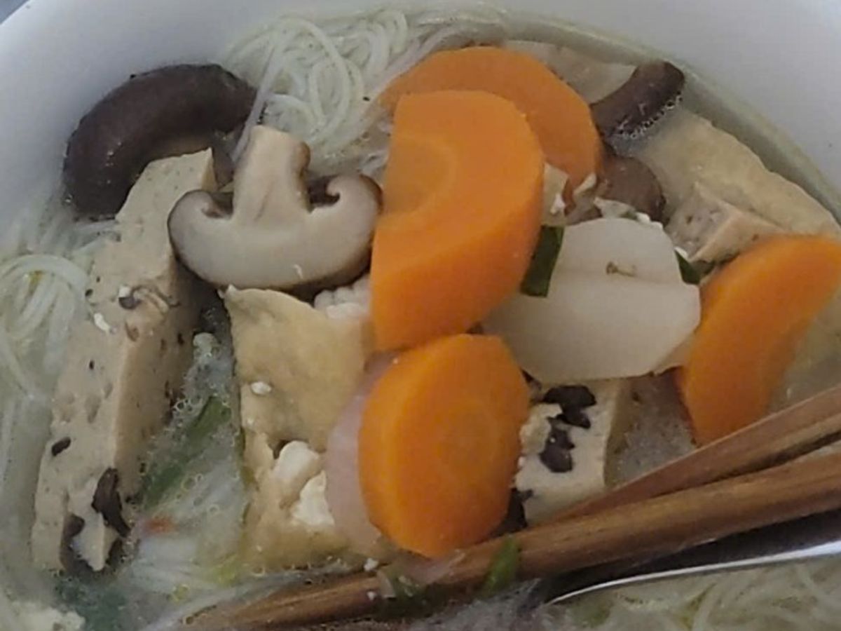 Bún rau củ chay
