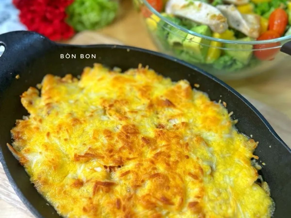 Nui Nơ Sốt Bò Cà Chua Bỏ Lò