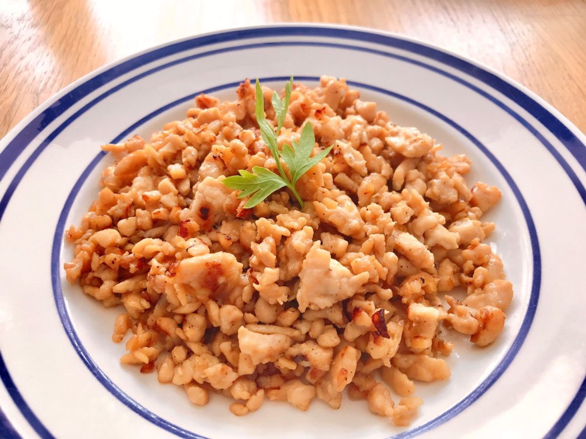 Thịt Băm Rang Nước Mắm Mặn Ngọt