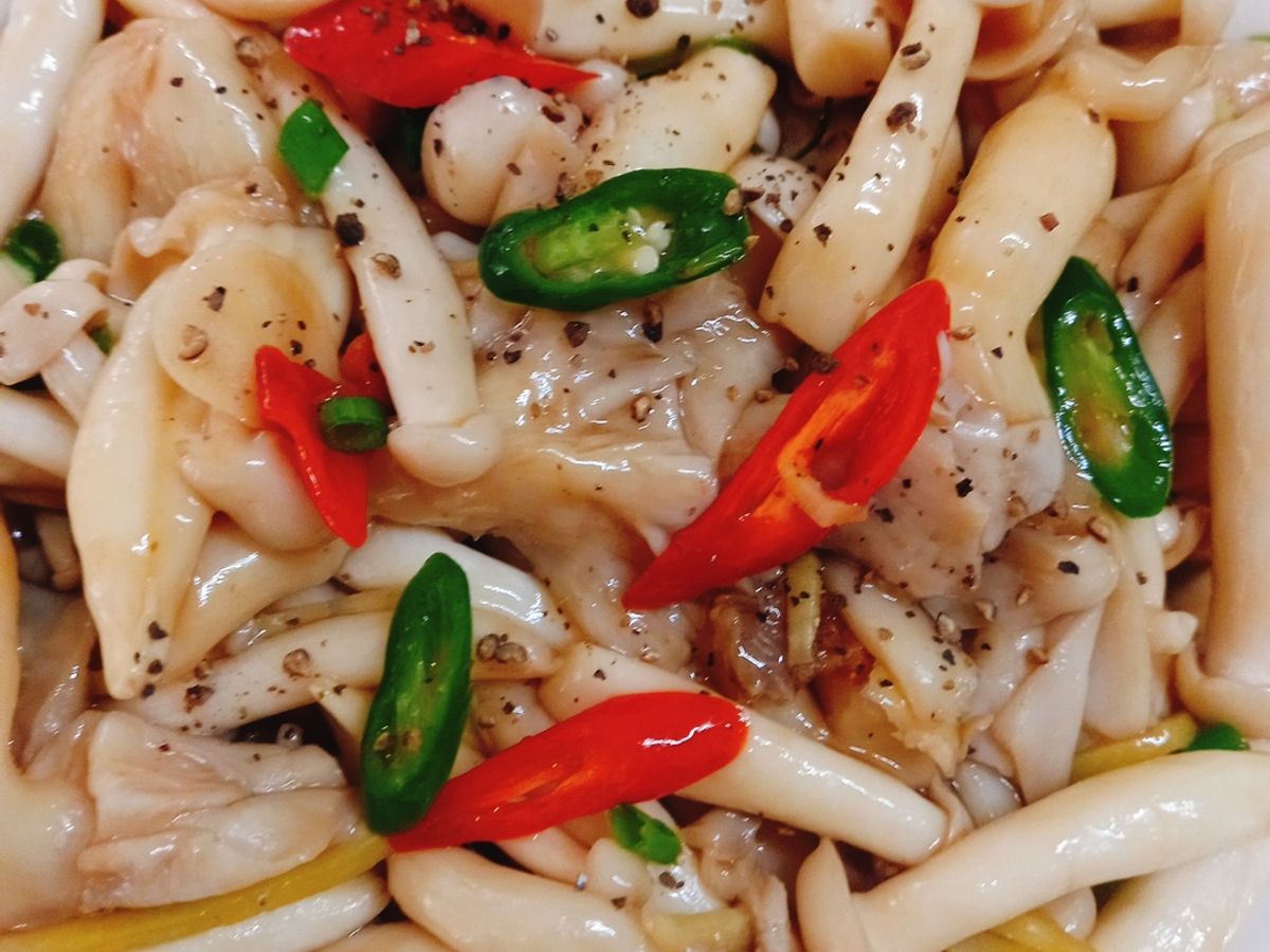 Nấm xào