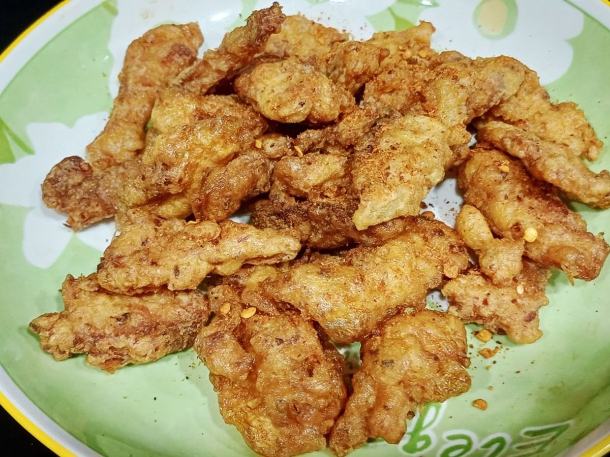 Thịt chiên giòn cay