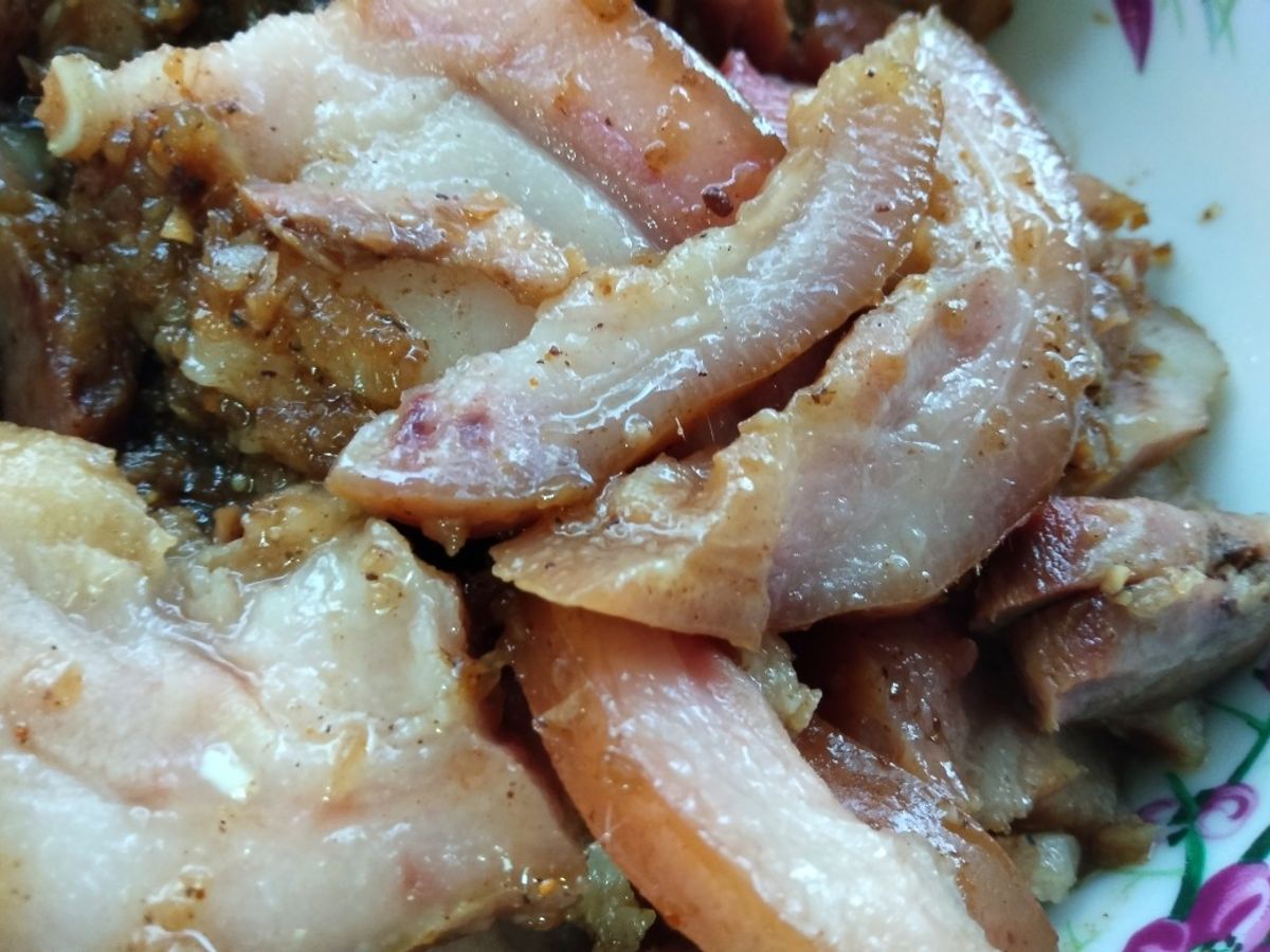 Má heo, mõm heo khìa nước dừa