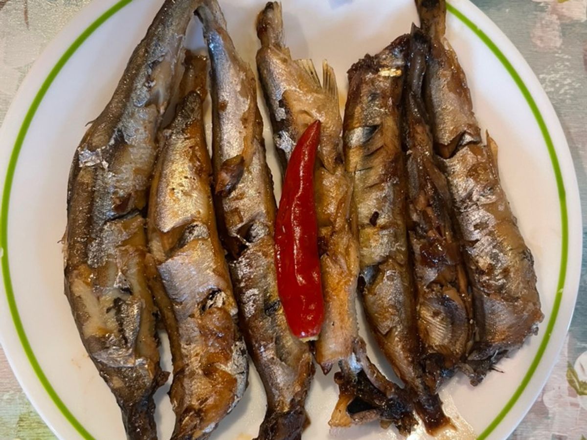 Cá thu trứng Nhật kho khô