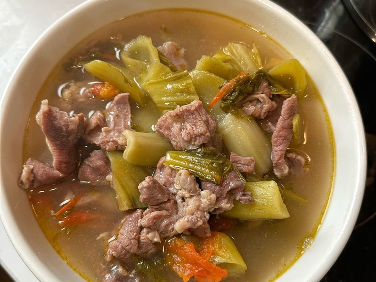 Canh dưa thịt bò