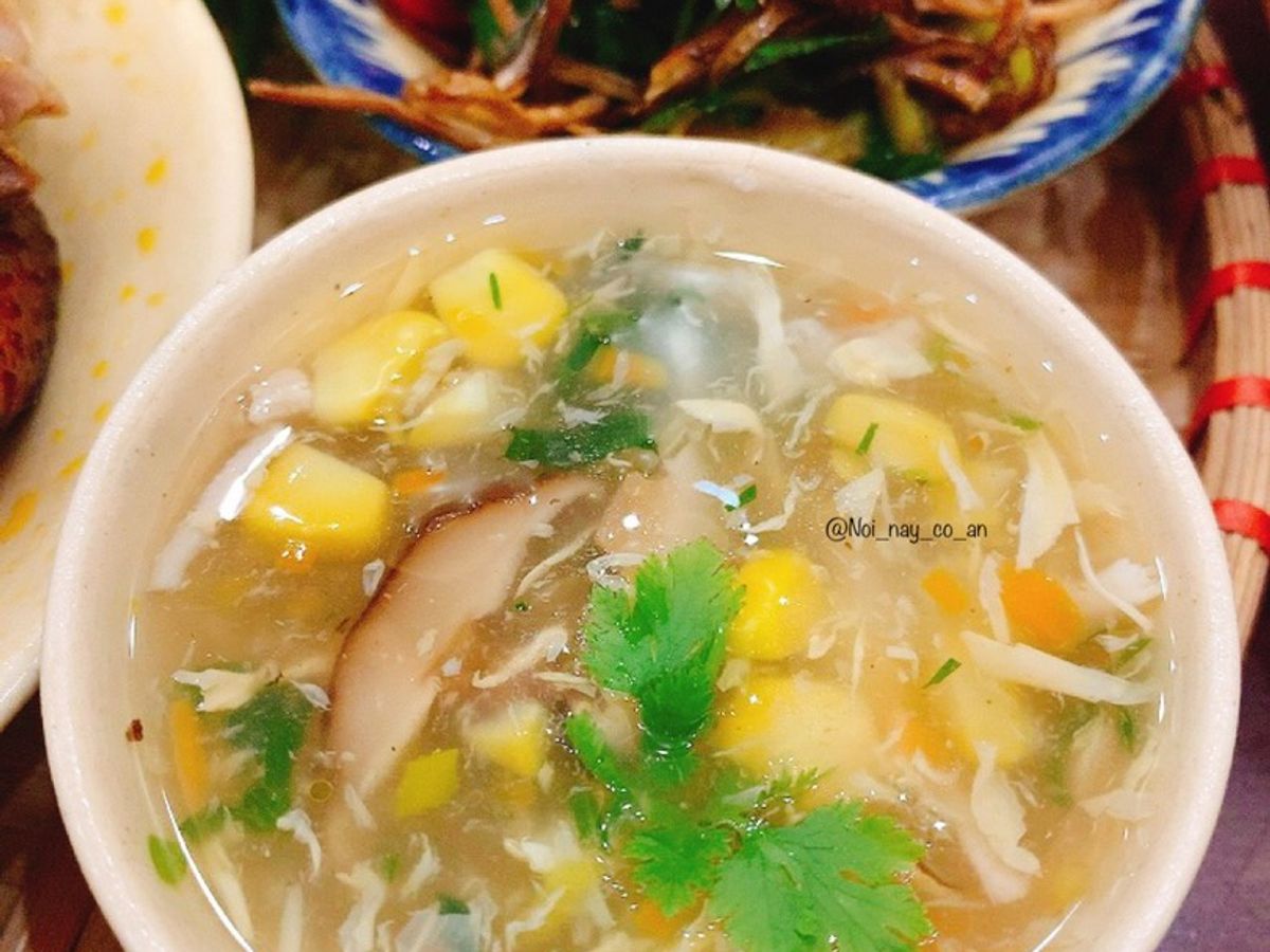 Súp gà rau củ 🌽 🥕