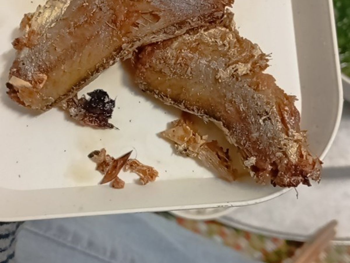 Khô cá đù chiên gừng