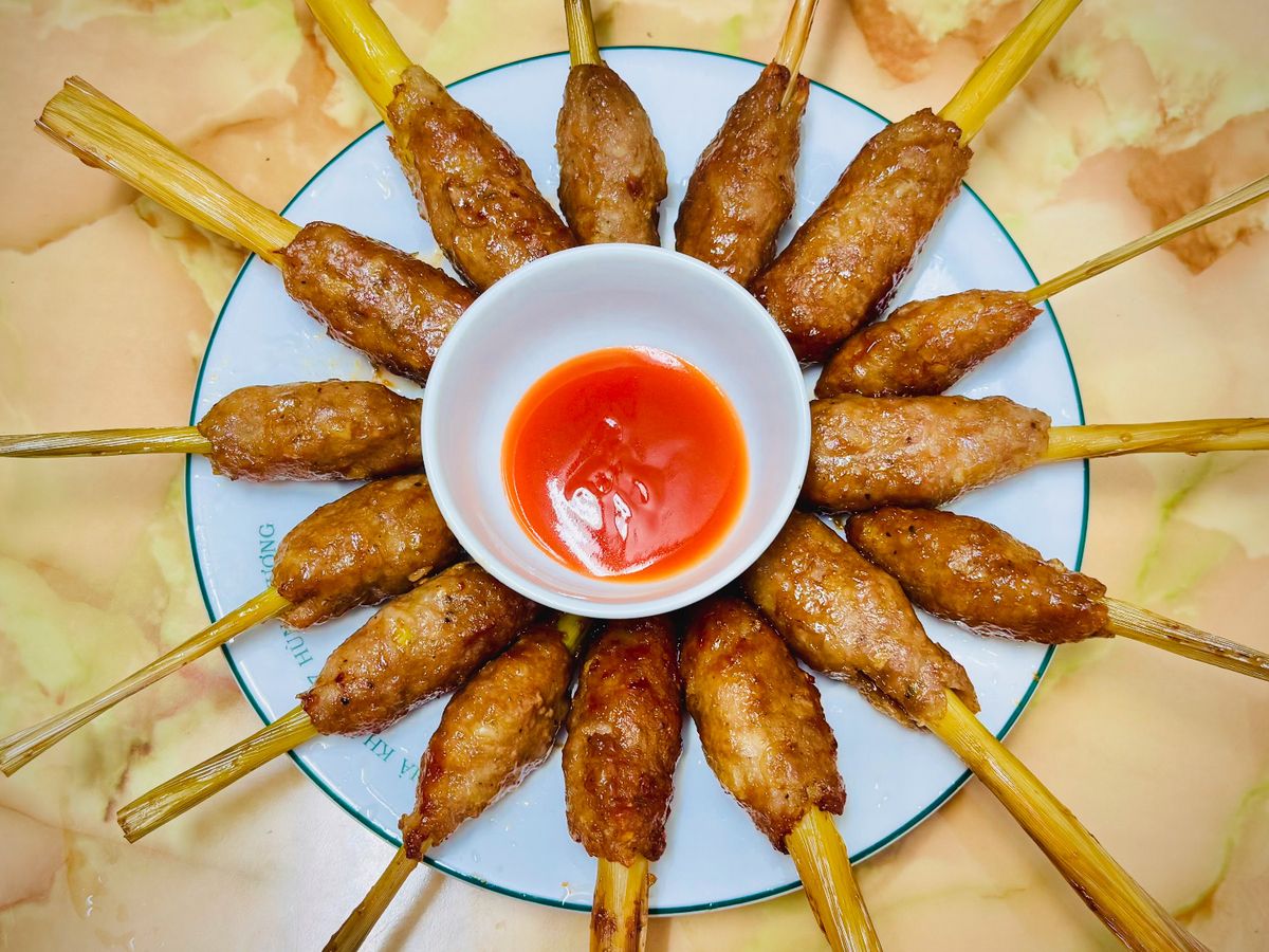 Thịt Heo Bọc Sả