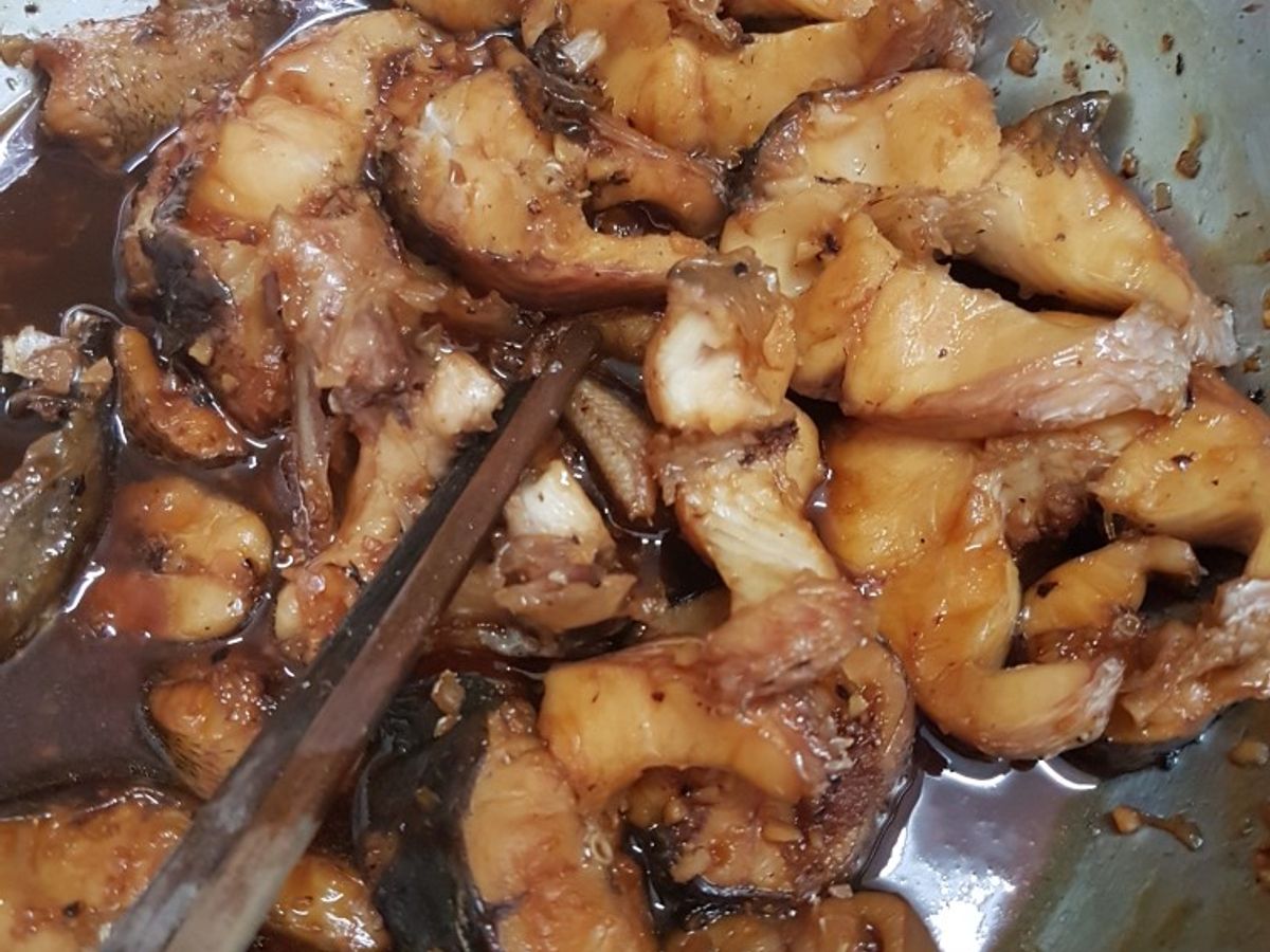 Cá lóc kho tiêu