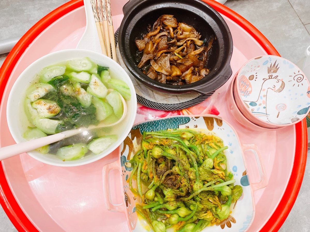 Mâm cơm chay cho tháng 7 😌