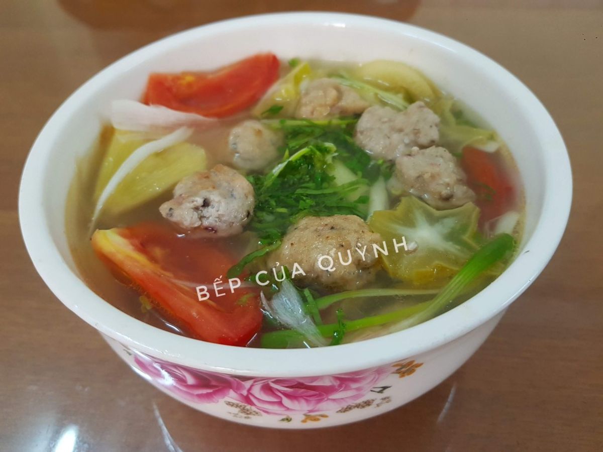 Canh chua chả cá rựa