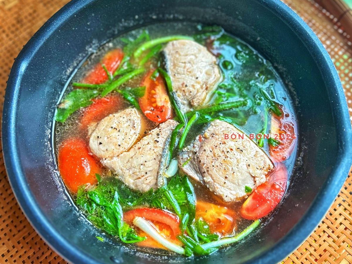 Cá Cờ Nấu Ngót