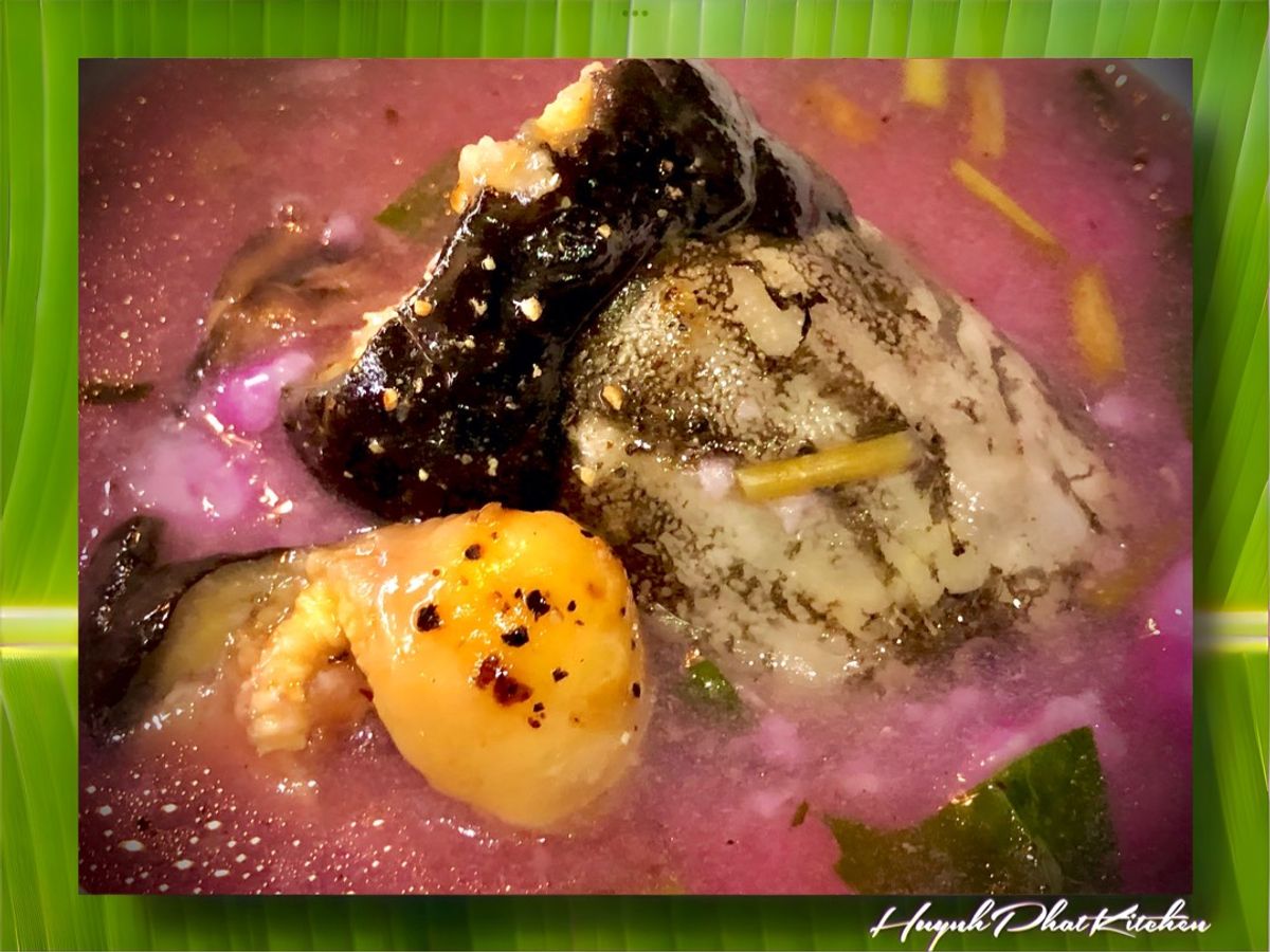 Đầu Cá Trê Nấu Canh Khoai Mỡ
