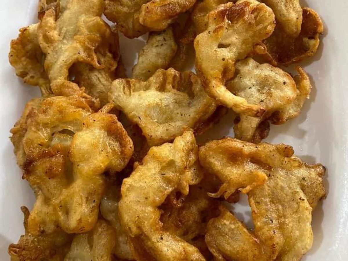 Nấm bào ngư lăn bột