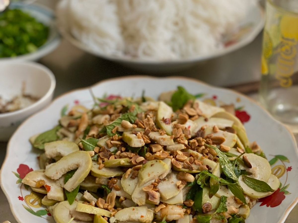 Gỏi Trái Vả Tôm Thịt