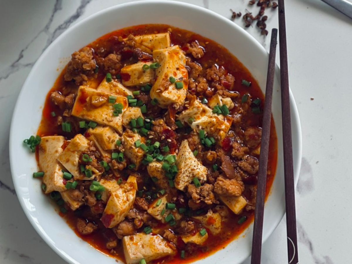 Tuna mapo tofu - Đậu hũ Tứ Xuyên cá ngừ