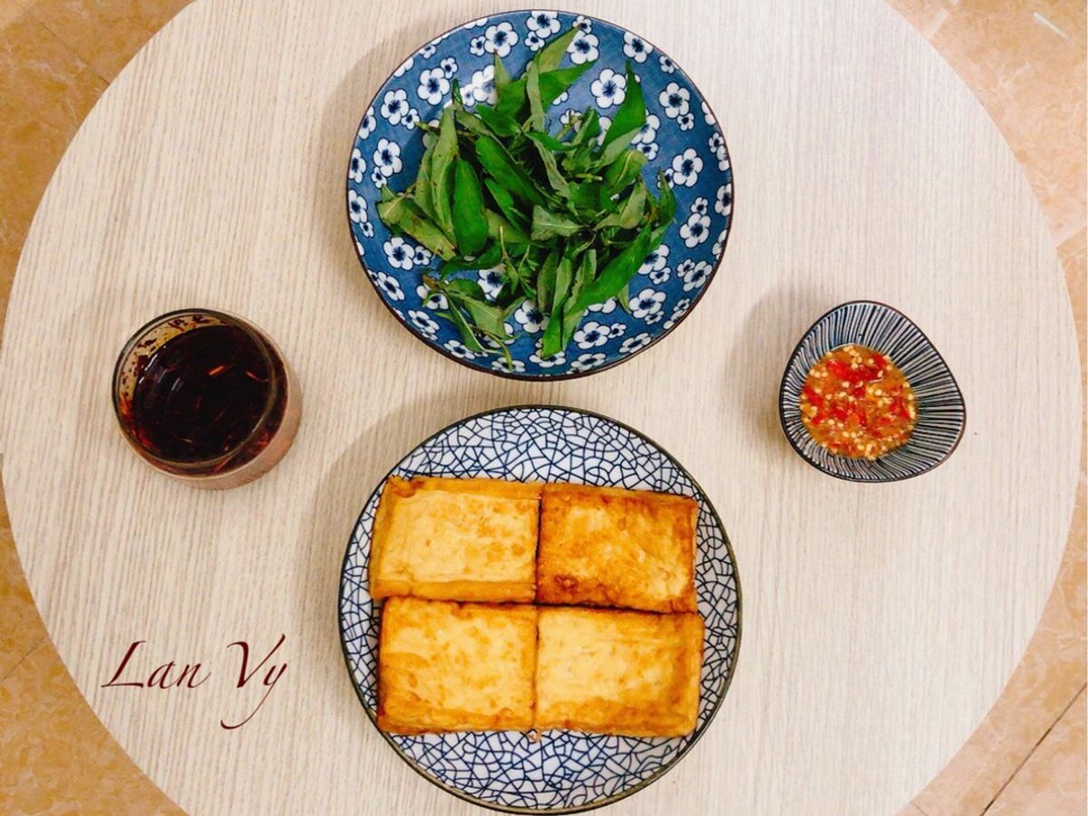 Đậu hũ muối tiêu