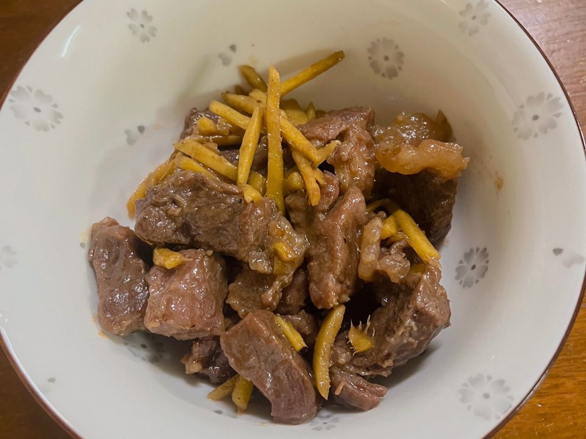 Bò kho gừng 🐂🥩