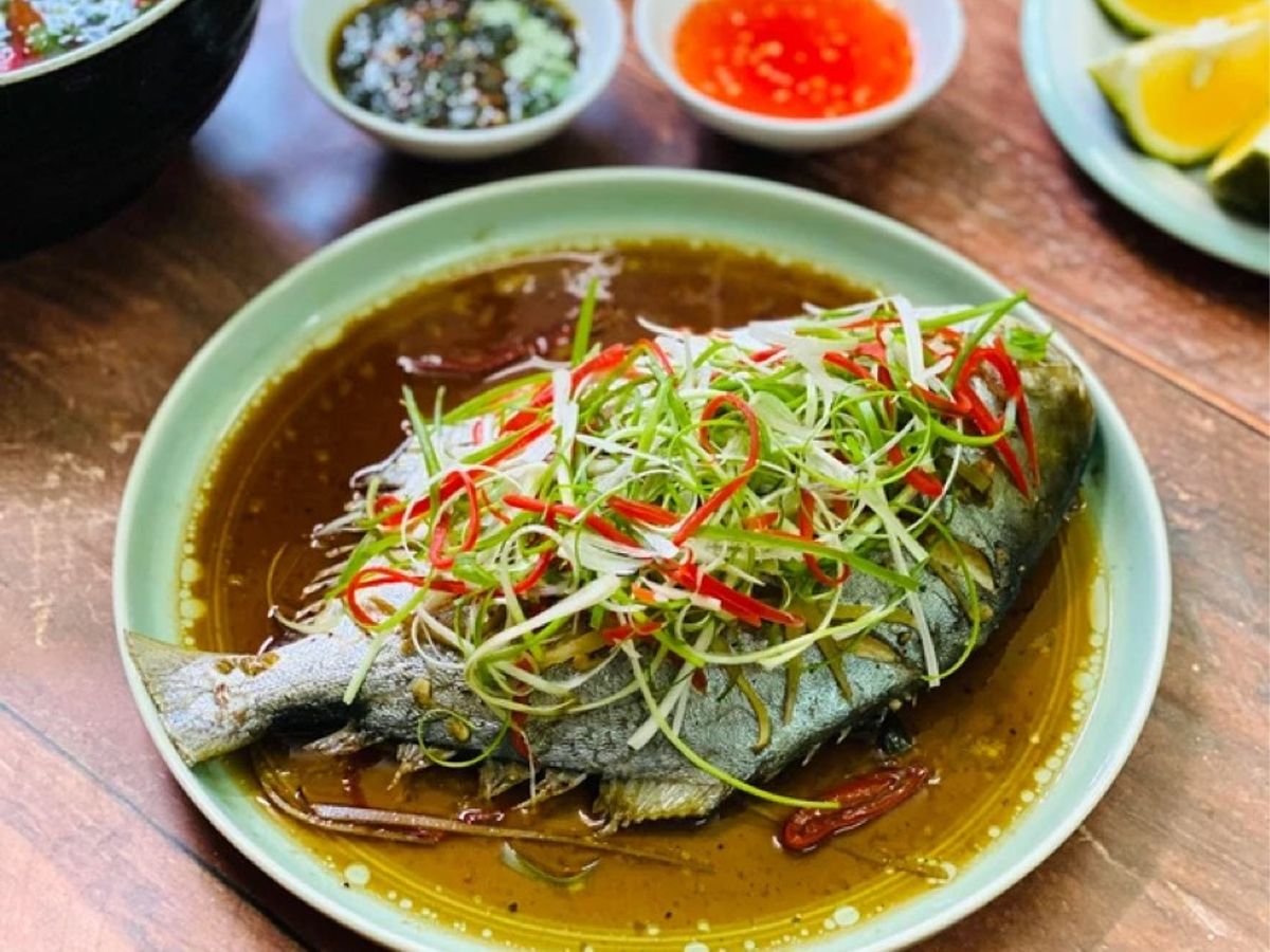 Cá Bè Hấp Xì Dầu