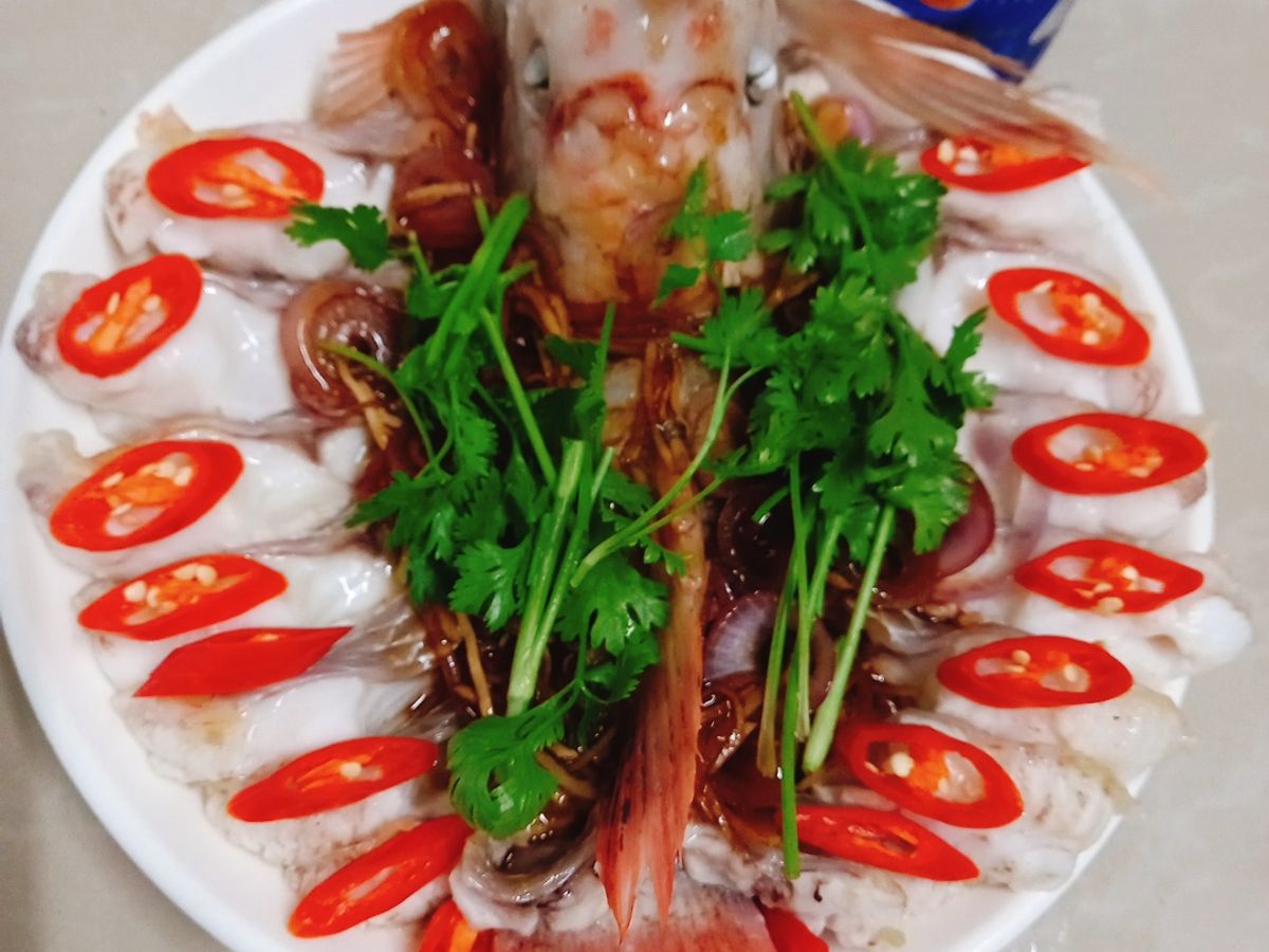Cá hấp bia