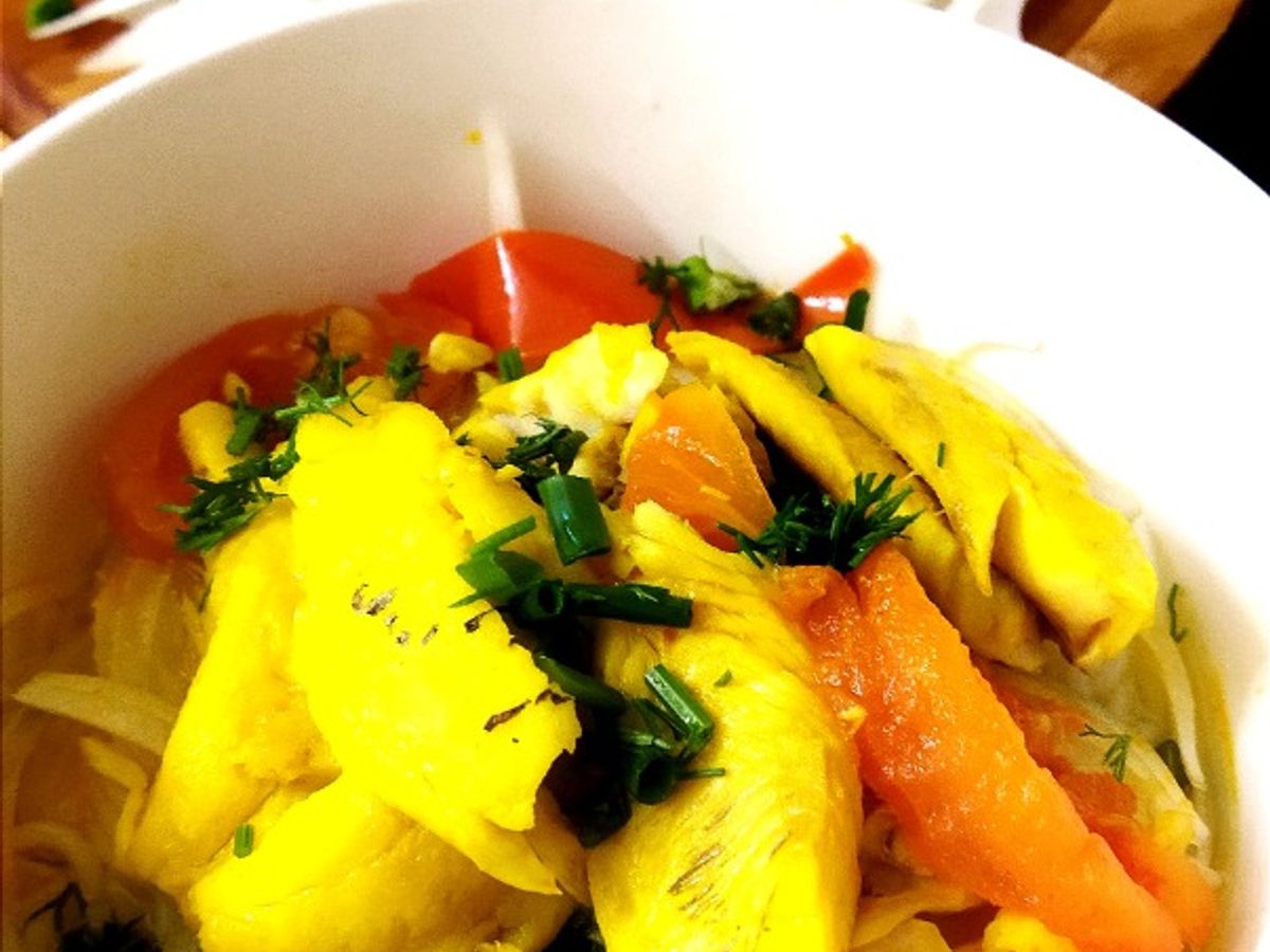 Bún cá trộn Thái Bình