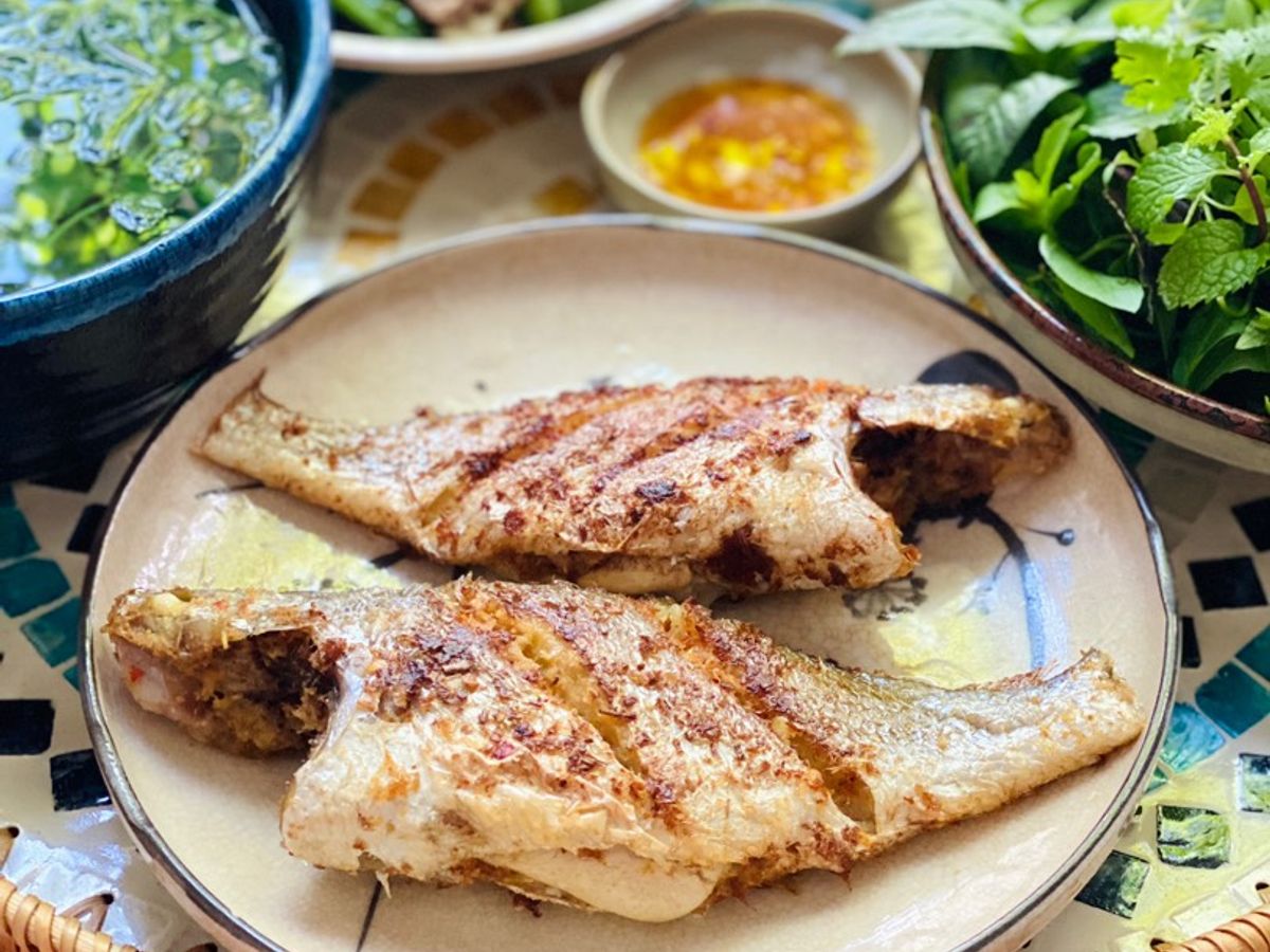 Cá Chiên Muối Ớt Sả