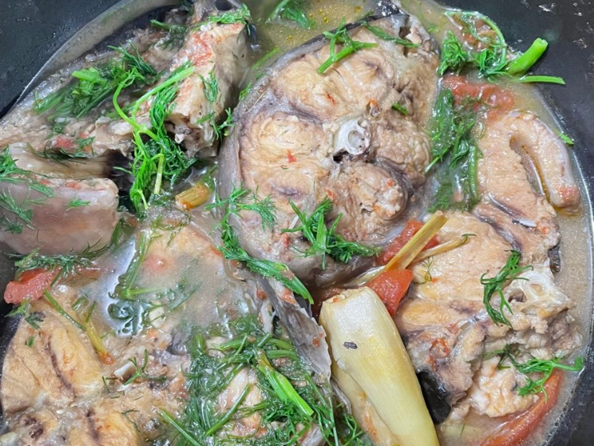Cá hấp bia