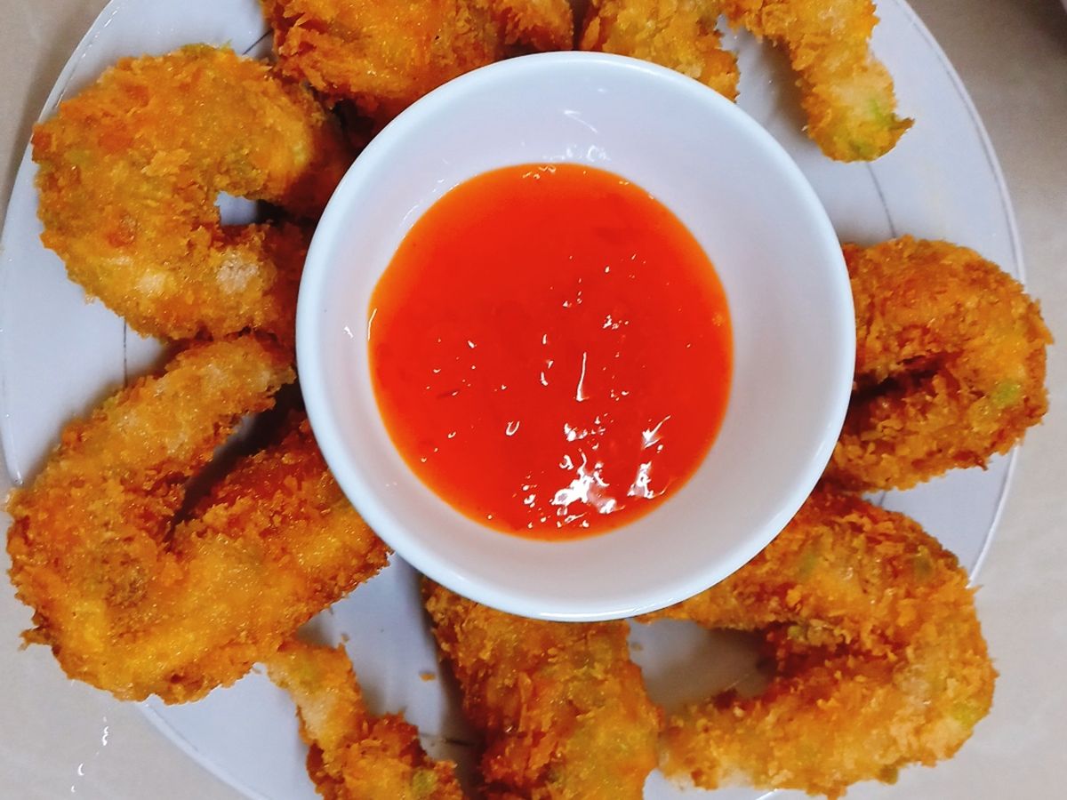 Tôm chiên xù chay