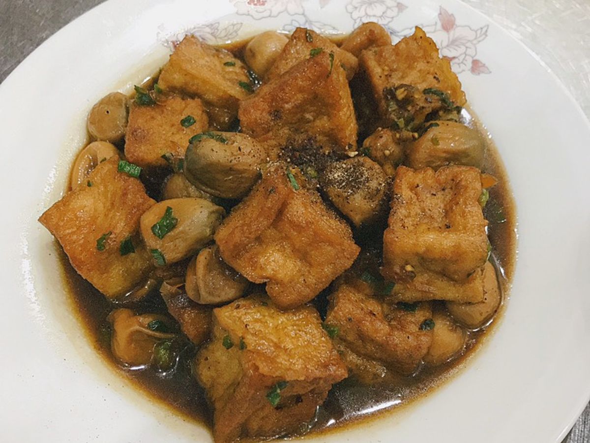 BẾP CHAY | #6 Đậu hũ kho nấm rơm