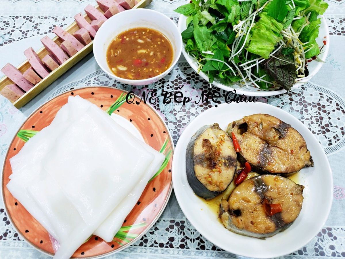 Mì Lá cuốn cá ngừ