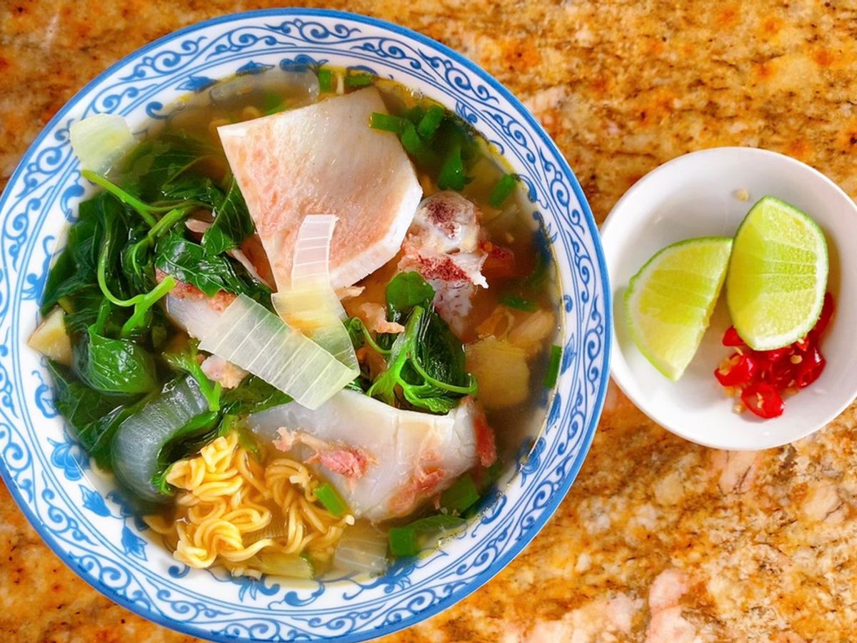 Mì gói sụn bò