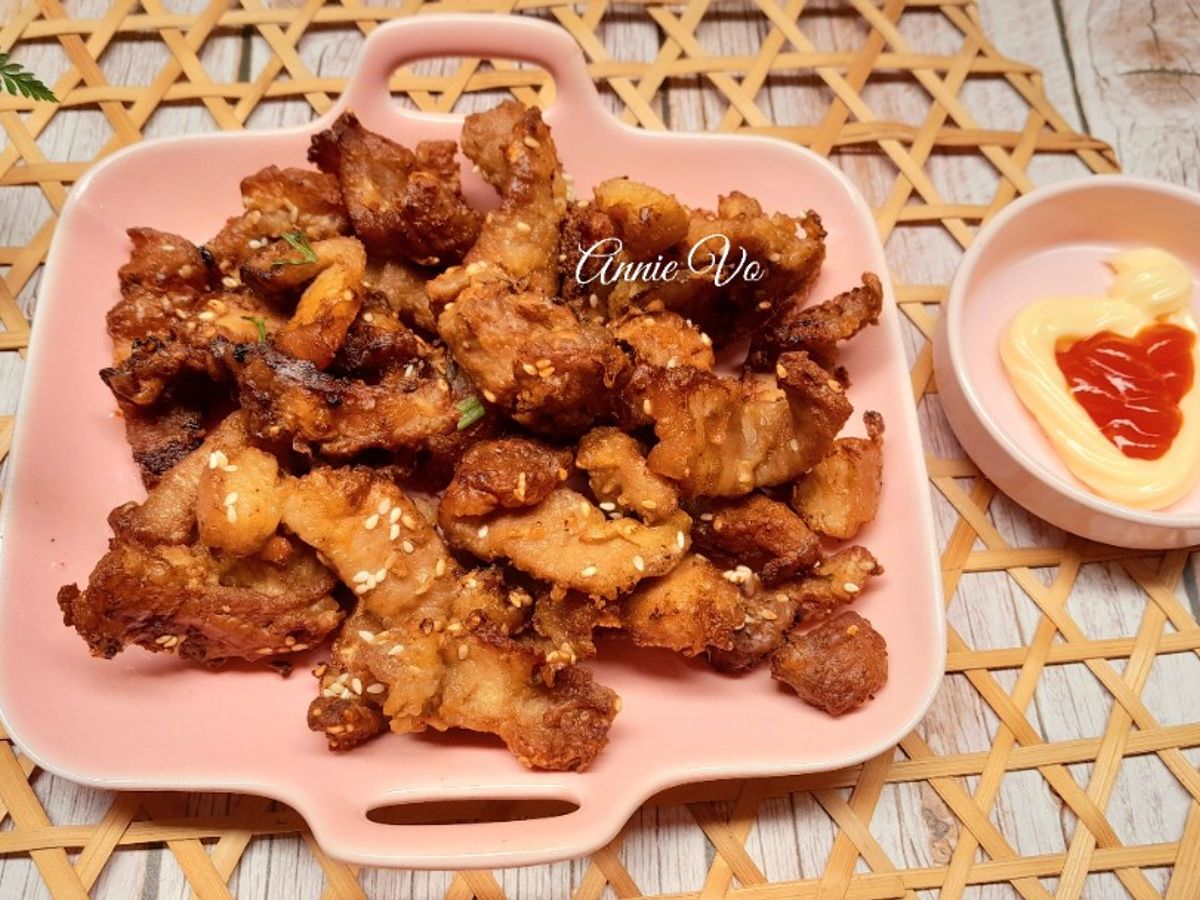 Thịt chiên vừng