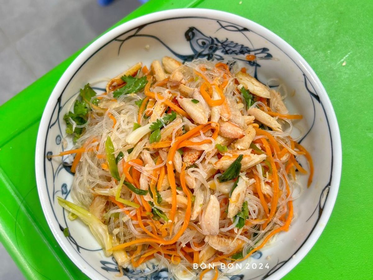 Miến Xào Tôm Cua