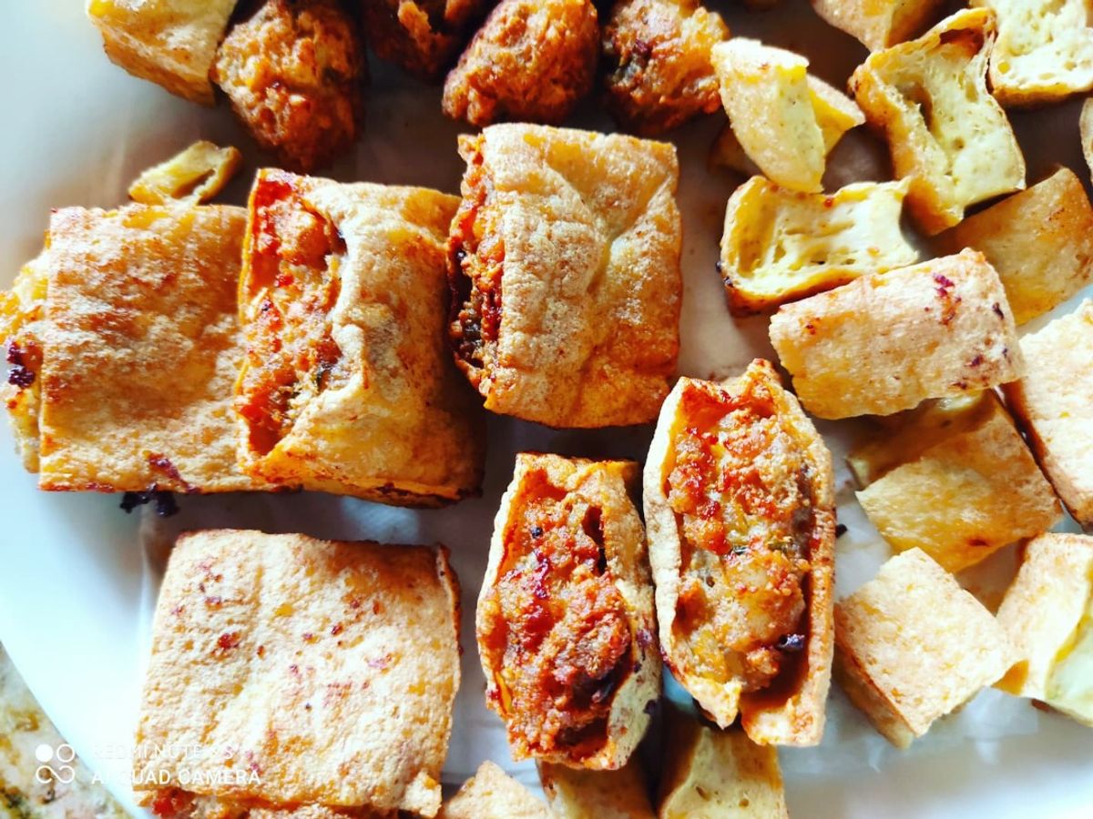 Tàu hủ nhồi thịt bằm 😍
