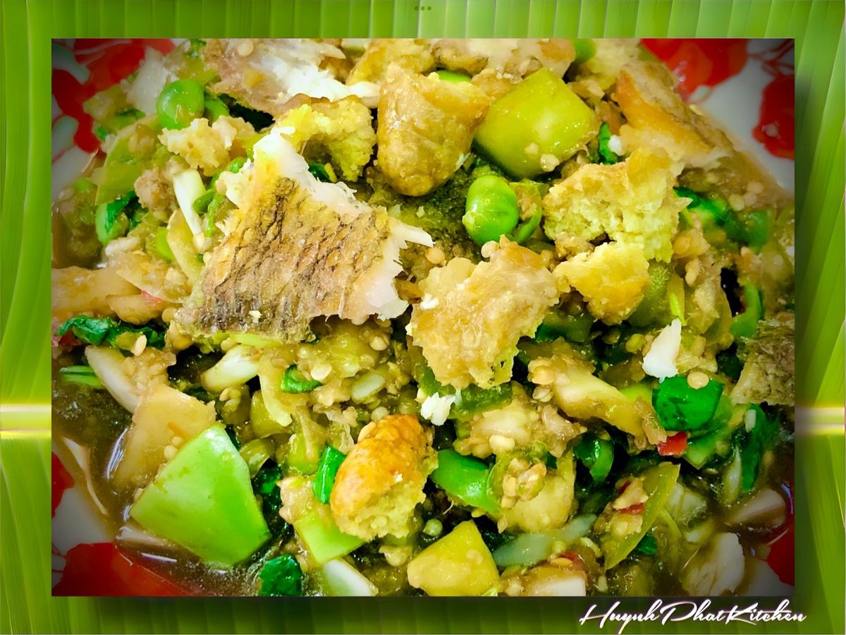 Cà Pháo, Cà Đắng Giã Cá Khô