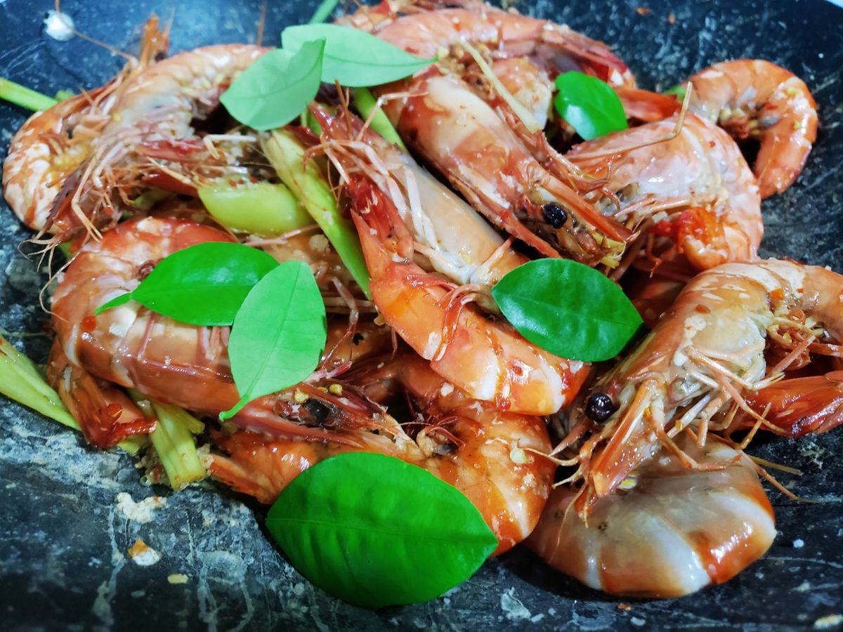Tôm Rang Muối Hột