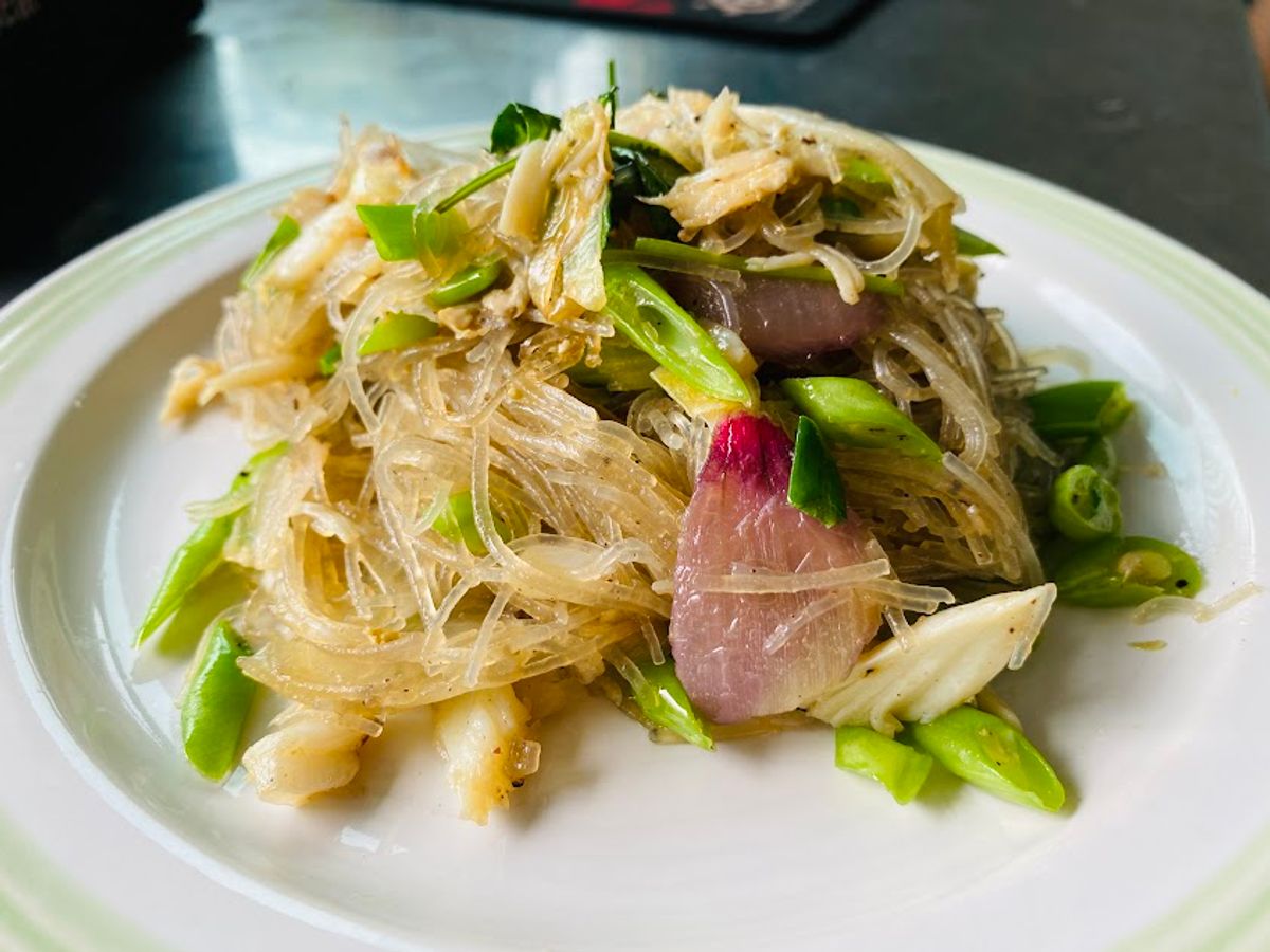 Miến xào cua 5 sao