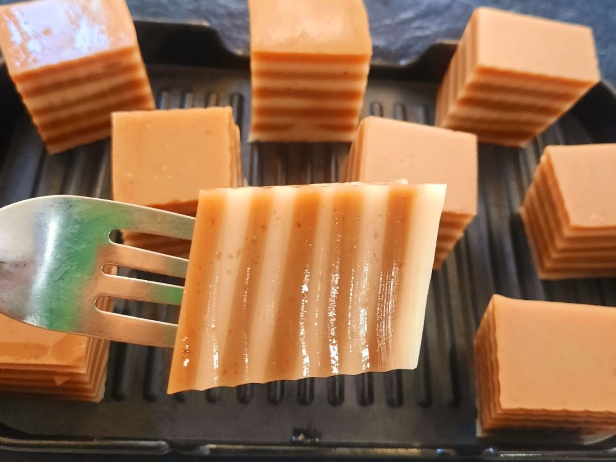 Rau câu cà phê sữa