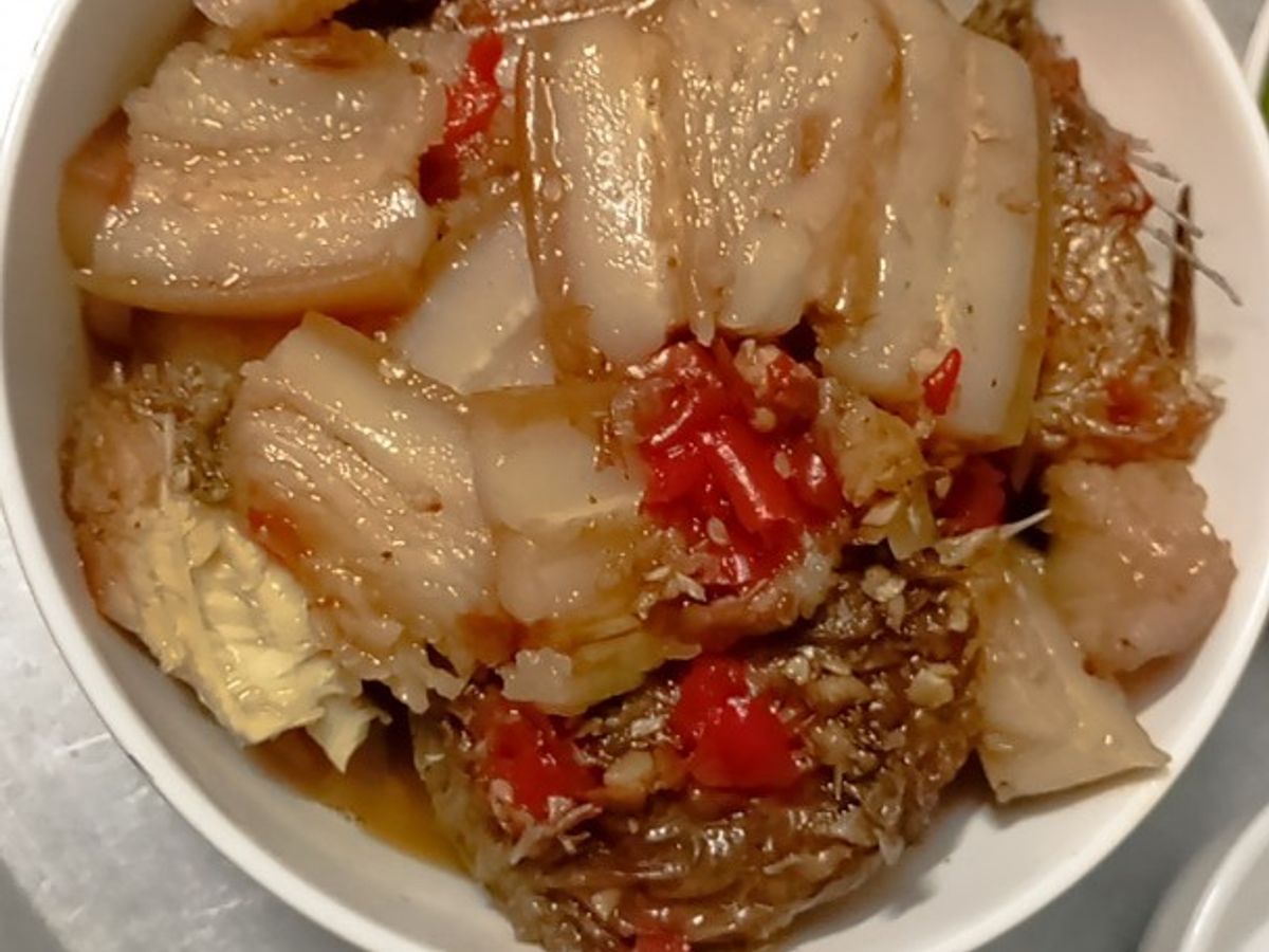 Cá kho mắm ớt ba chỉ
